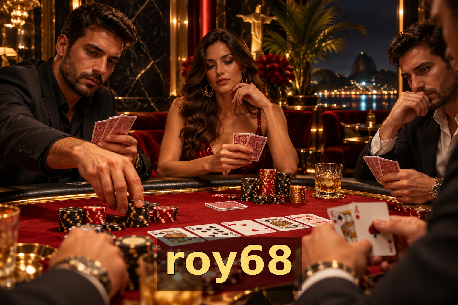 Equipe de suporte ao cliente da roy68